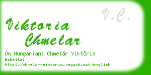 viktoria chmelar business card